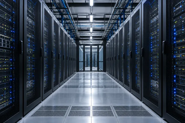 Data center aisle