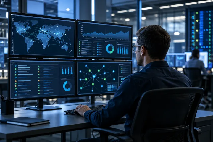 Network monitoring workstation